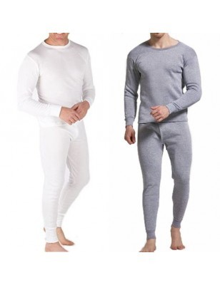 Pack Ensemble thermique blanc/gris HOMME