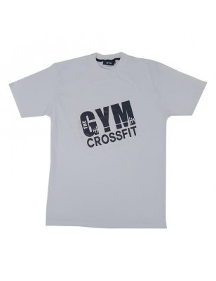 T-shirt motif Gym - Blanc