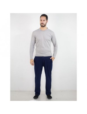 Pyjamas Homme - Gris/Noir