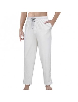 Pontalon pyjama -Blanc