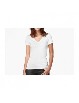 Tshirt Col V Coton